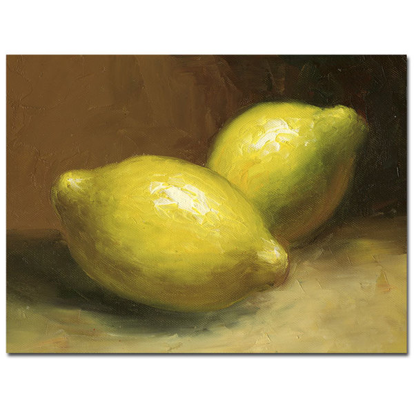 Trademark Fine Art 'Lemons' Canvas Art, 24x32 MA0181-C2432GG